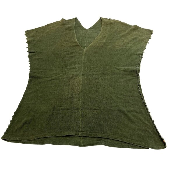CARAVANA Acoatl Top in Military Green - Picture 1 of 5